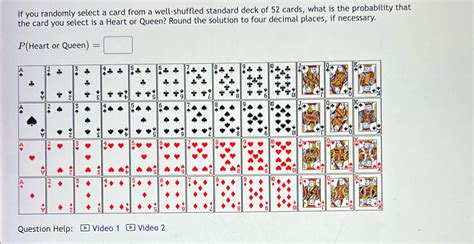 probability flashcards|What is the probability of getting a number card from a well shuffled.